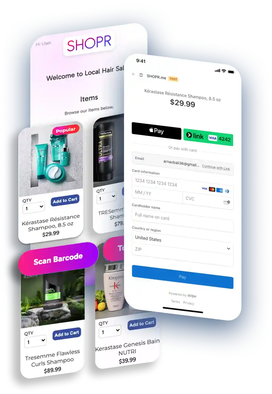 SHOPR App Screenshot